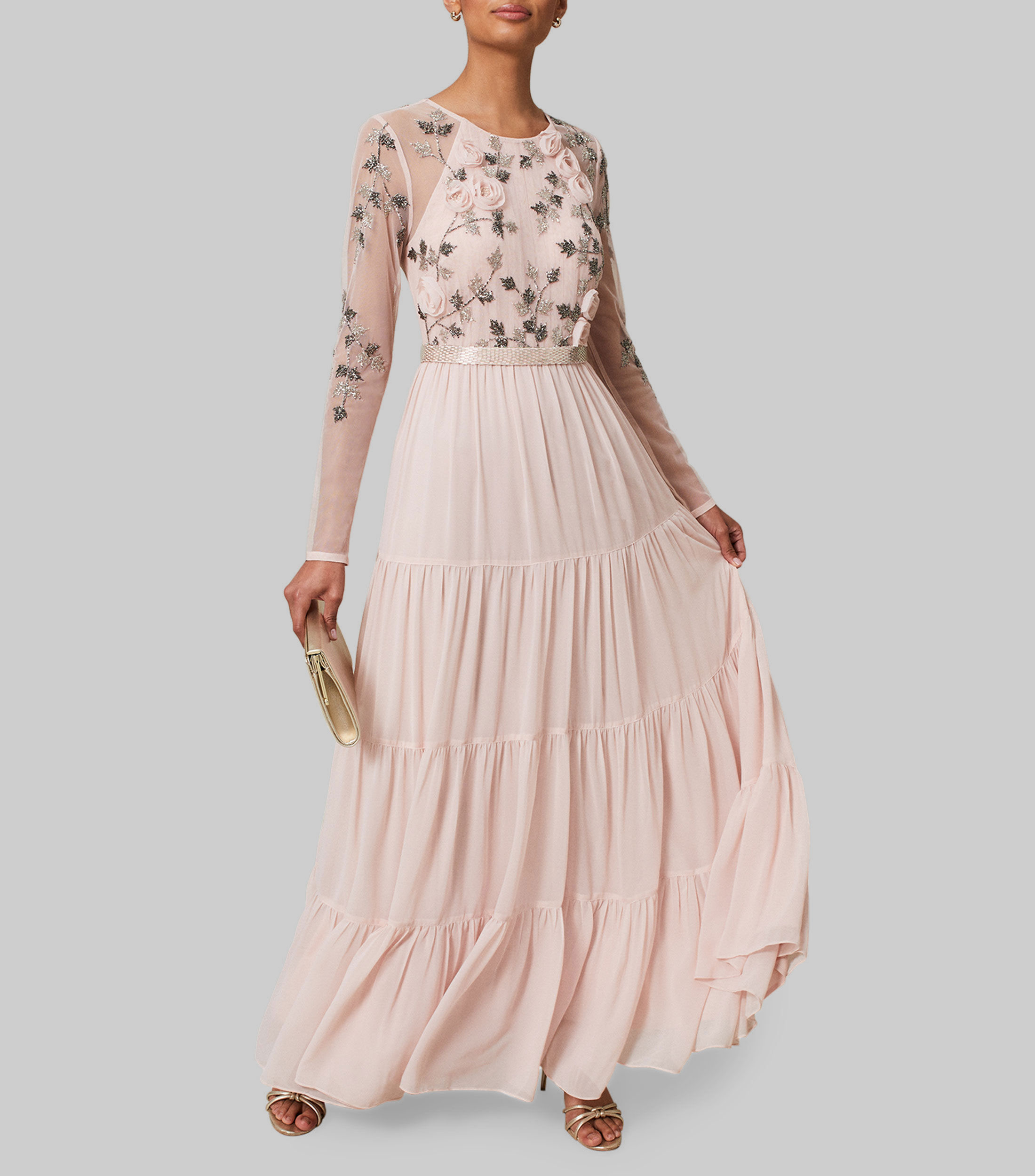 Vestido de fiesta maxi Florence Mujer